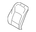 52107303849 - : Seat Back Cover for BMW: 740i, 740Ld xDrive, 740Li, 740Li xDrive, 750i, 750i xDrive, 750Li, 750Li xDrive, 760Li, ActiveHybrid 7 Image