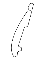 52109174503 - Body: Side Cover for BMW: 740i, 740Li, 750i, 750i xDrive, 750Li, 750Li xDrive, 760Li Image