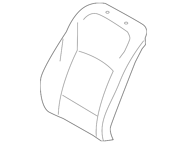 Seat Back Cover (52-10-7-255-086)