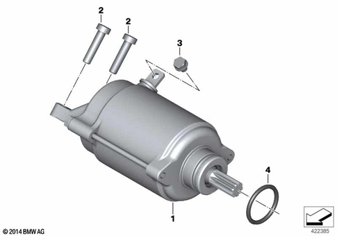 Starter for 2022 BMW-Motorrad M 1000 RR #0