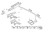 51438049046 - Vehicle Trim: Decorative Strip Trim Panel, Rear Right for BMW Image