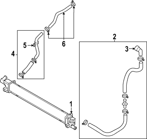Inverter Cooling Components for 2025 Kia Sportage #0