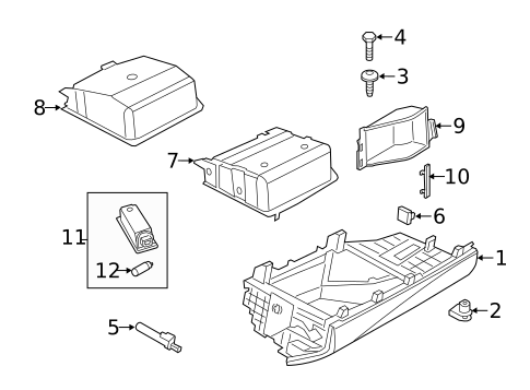 Glove Box for 2013 BMW M5 #0