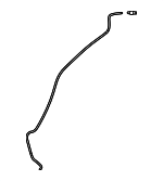 GHR167500 - Body: Washer Hose for Mazda: 6 Image