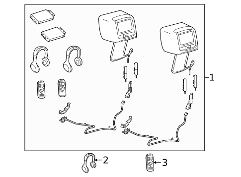 Entertainment System Components for 2013 Lincoln MKT #0