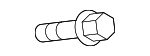 MF911146 - Body: Lift Cylinder Bolt for Mitsubishi Image