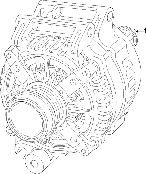 Alternator for 2018 Chrysler Pacifica #0