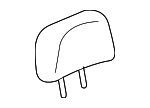 8890460600 - Body: Headrest Pad for Isuzu Image