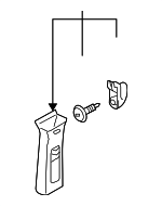1K4867243RBR2 - Body: Upper Pillar Trim for Volkswagen Image