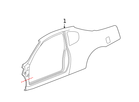 Uniside for 2003 Chevrolet Monte Carlo #0