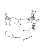 68241747AF - Electrical: Headlamp To Dash Wiring for Mopar Image