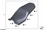 52539480752 - : Bench Seat for BMW-Motorrad Image