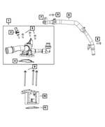 5048427AA - Cooling: Thermostat Gasket for Mopar Image