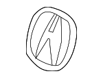 75700SJAA11 - Accessories: Grille Emblem for Acura Image