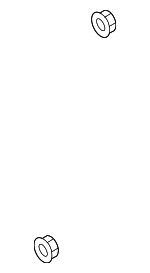 815643E000 - Body: Tail Gate Molding Nut for Kia: Amanti, Borrego, Cadenza, EV6, Forte, Forte Koup, Forte5, K5, Niro, Niro EV, Optima, Rondo, Sorento, Soul, Soul EV, Spectra, Spectra5, Sportage Image