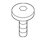 7146978618 - Body: Bumper Cover Bolt for BMW Image