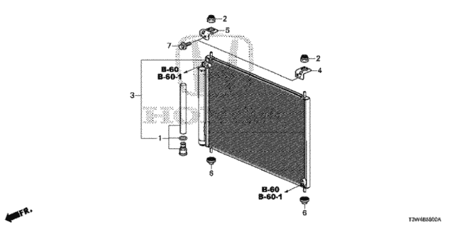 A/C Condenser for 2015 Honda Accord #0