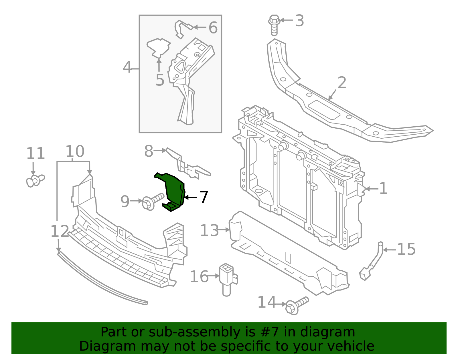 KB7W-52-150 - Support Plate 2017-2024 Mazda CX-5 | Mazda-Parts