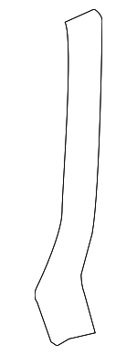 1Y0853388A - Body: Stone Guard for Volkswagen: Beetle Image