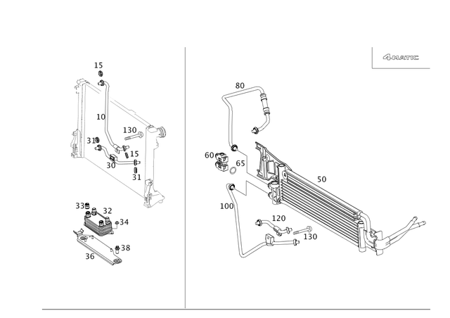 199976045 - Radiator: O-Ring for Mercedes-Benz Image image