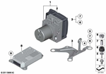 34526860156 - Brakes: Repair Kit, Control Unit Dsc for BMW Image