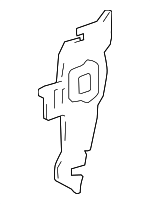 532930R010 - Body: Deflector for Toyota: RAV4 Image