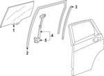 727103A0A01 - : Window Regulator for Honda: CR-V Image
