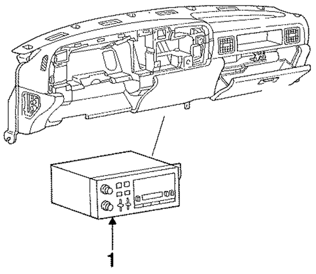 5269432 - Body: Radio for Mopar Image