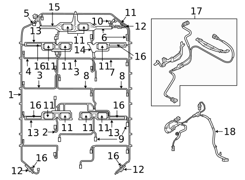 Wiring Harness for 2021 Audi e-tron Quattro #0