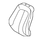 2159100716 - Body: Seat Back Pad for Mercedes-Benz Image