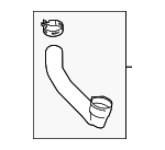 11537600674 - Cooling System: Outlet Hose for Mini Image