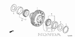 41100R89305 - Transmission - Manual: DIFFERENTIAL ASSY. for Honda Image