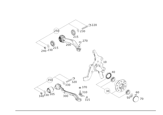 2123330397 - Front Axle: Sealing Bellows for Mercedes-Benz: CLS400, CLS550, CLS63 AMG, CLS63 AMG S, E250, E350, E550 Image image