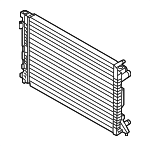 8W0121251H - Cooling System: Radiator for Audi: A8 Quattro, RS5, RS5 Sportback, S4, S5, S5 Sportback, S6, S7 Sportback Image
