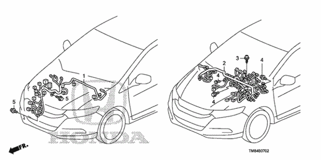 Wire Harness (3) for 2011 Honda Insight #0