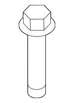 AJ811754 - Engine: Motor Mount Bolt for Jaguar: F-Pace, F-Type, I-Pace, XE, XF, XFR, XFR-S, XJ, XJR, XJR575, XK, XKR, XKR-S Image