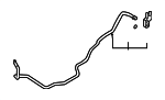 25473D2400 - Cooling System: Lower Return Line for Hyundai Image