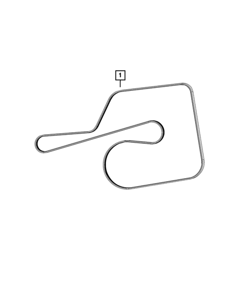 Drive Belts for 2021 Jeep Grand Cherokee L #0