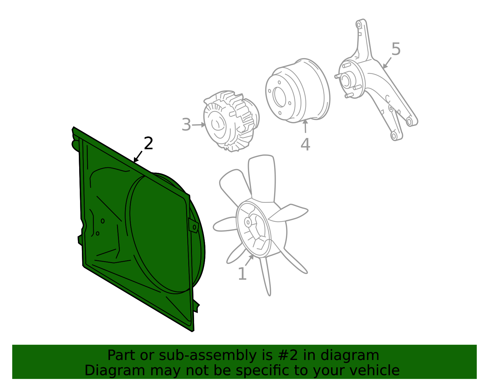 16711-38170 - Shroud For 2010-2023 Lexus GX460 | Lexus OE Parts