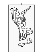 23210637 - Body: Hinge Pillar Reinforced for Cadillac: ELR Image