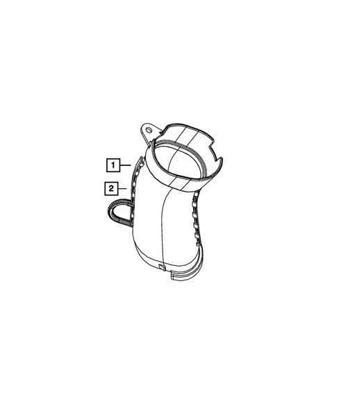 Air Inlet Components for 2011 Dodge Nitro #0