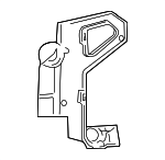 5081027AC - Body: Amplifier Bracket for Chrysler: 300 | Dodge: Challenger, Charger, Magnum Image