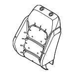 M1PZ7864811A - : Seat Back Pad for Ford: Bronco Sport Image