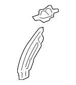 4621SAAG00ZZ - Body: Stiffener for Honda: Fit Image