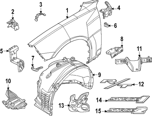 Exterior Trim - Fender for 2024 Dodge Charger Daytona #0