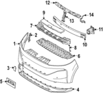620267BA0H - : Lower Cover for Nissan Image