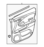 83501TG7A04ZB - : Door Trim Panel for Honda: Passport, Pilot, Ridgeline Image