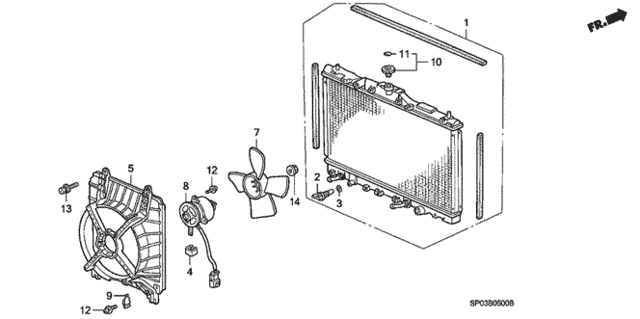 Radiator for 1995 Acura Legend #0