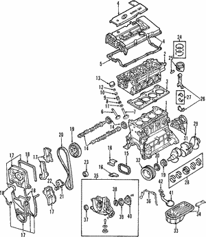 2443226000 - : Chain Guide for Hyundai Image