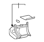 58804AA152A0 - Body: Upper Trim Panel for Toyota: Solara Image